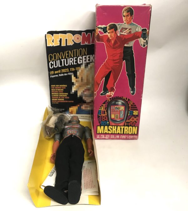 FIGURINE MASKATRON L'HOMME QUI VALAIT 3 MILLIARDS