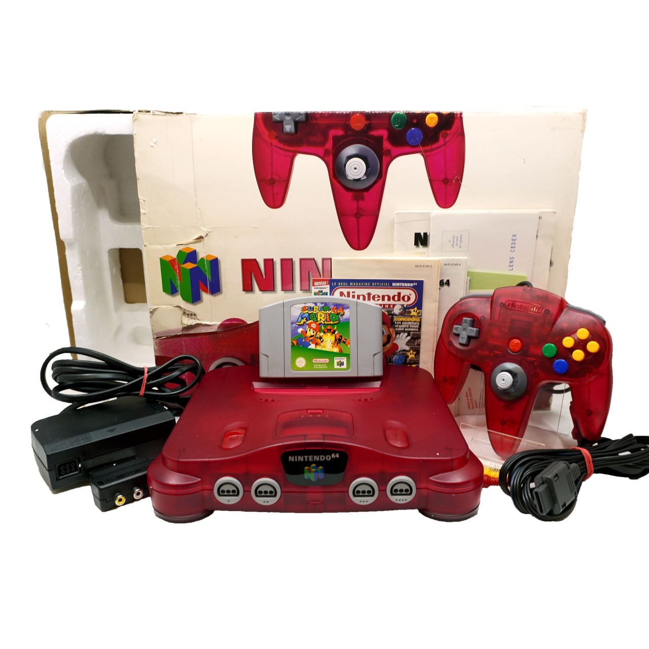 Lot Nintendo 64_RetroMania_Vente enchère